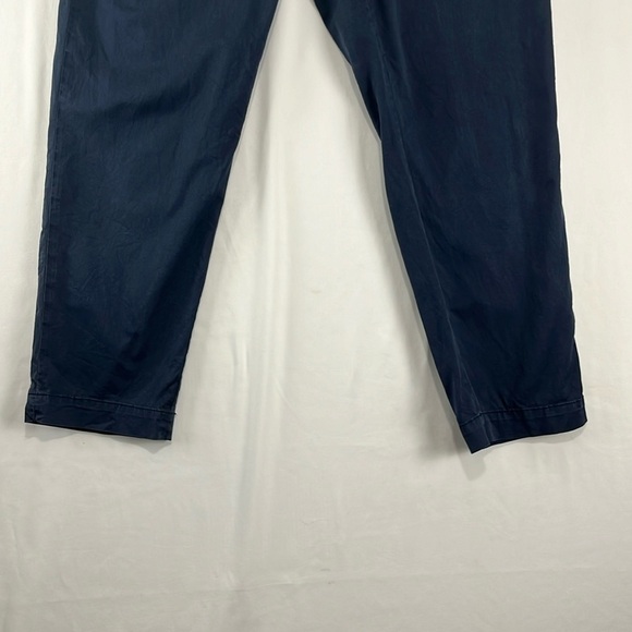 Everlane Navy Cotton-Modal Elastic Waist Pants - Picture 3 of 7